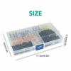 400Pcs Waterproof Solder Seal Heat Shrink Sleeve Wire Butt Terminals Connectors