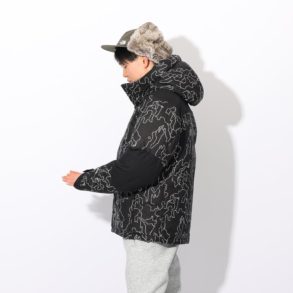 The North Face Novelty Baltro Light Down Warm and Black Tree Size S Jacket, Unisex, Windproof, Bark,