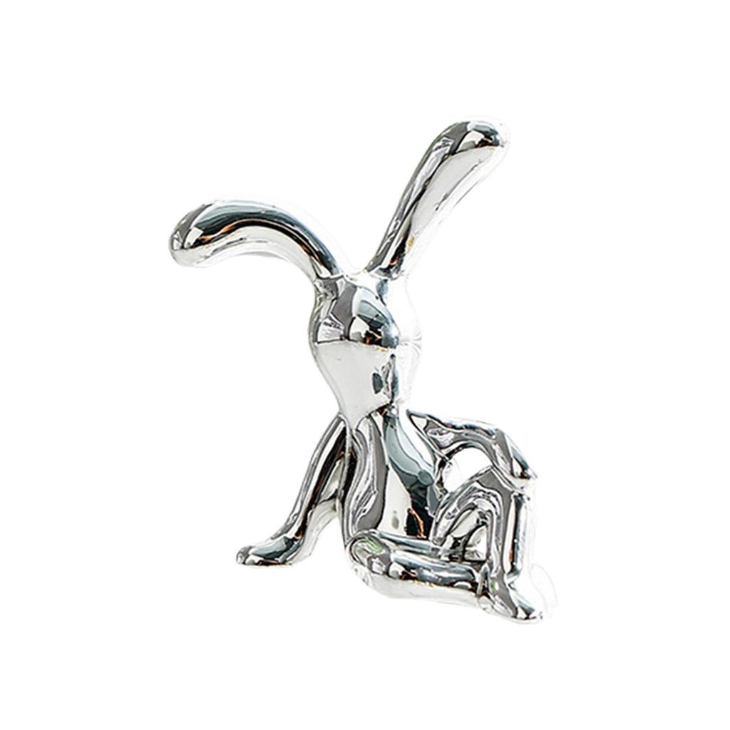 Figurine for Living Room Coffee Table, Mini Electroplated Girls