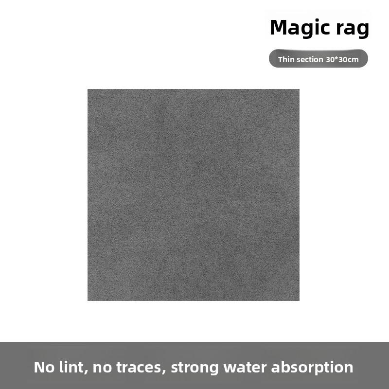 Magická utěrka na čištění oken - Extra silná, nezanechávající šmouhy, bez vodoznaků, domácí savá utěrka