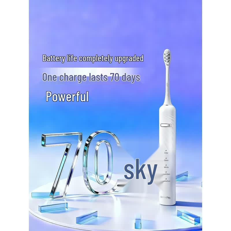 Saky Smart Electric Toothbrush Twin Pack