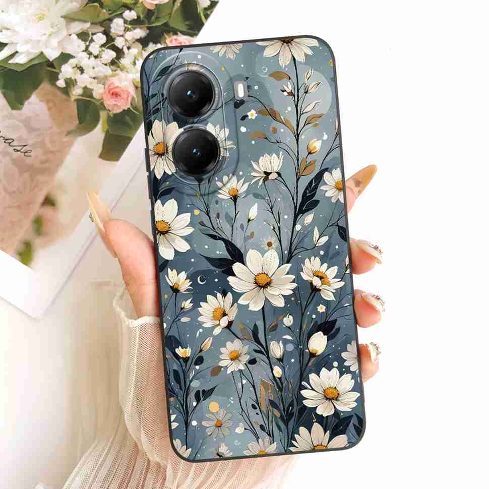 Butterfly Cherry For Xiaomi POCO X 7 x7 Pro 5G Case Clear Soft Bumper Protection Silicon Cover Capas For POCO X7 Pro