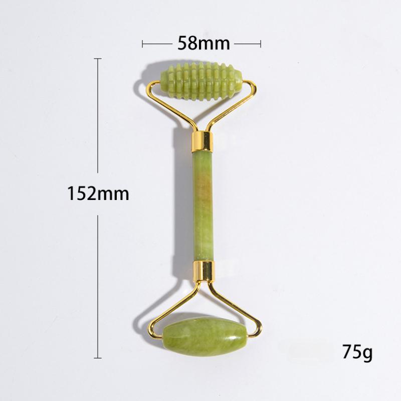 Rouleau de Massage en pierre de cristal pour lifting du visage, masseur amincissant pour le visage