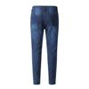 Men's Casual Small Straight Jeans Pants Fashion Wide Leg Pants Color Jeans