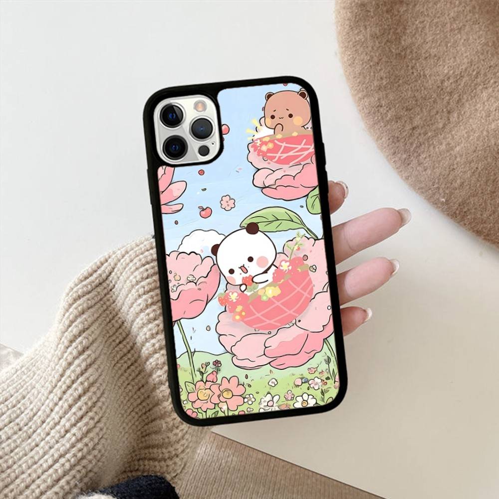 

Чехол для телефона BuBu And DuDu для IPhone 17 Pro 16 Plus 16 Pro Max 15 14 13 12 11 Задняя крышка из ПК+ТПУ iPhone 12