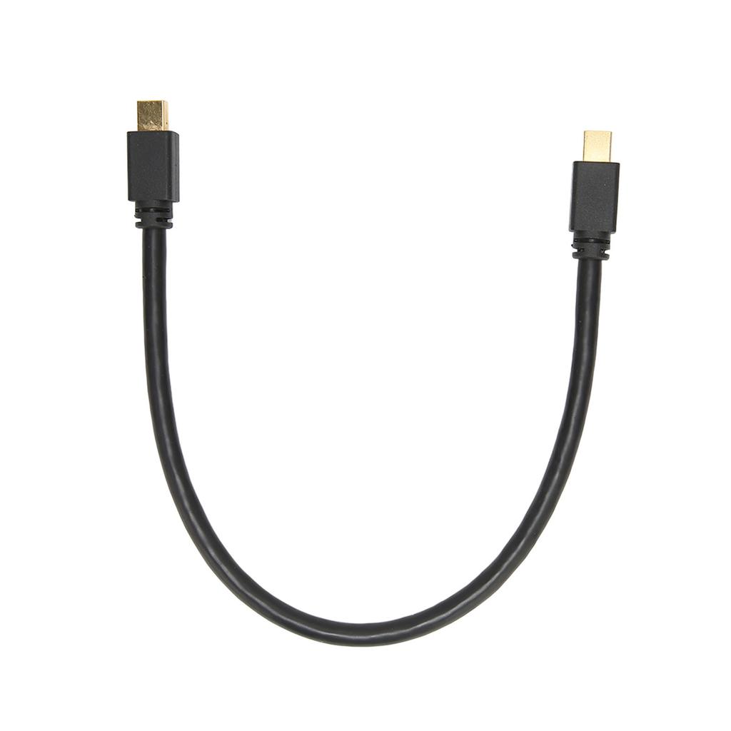 DP mascul la DP mascul, suportă 8K la 60Hz, 4K la 144Hz, 2K la 165Hz, cablu DP1.4, cablu mini DP de 30cm pentru