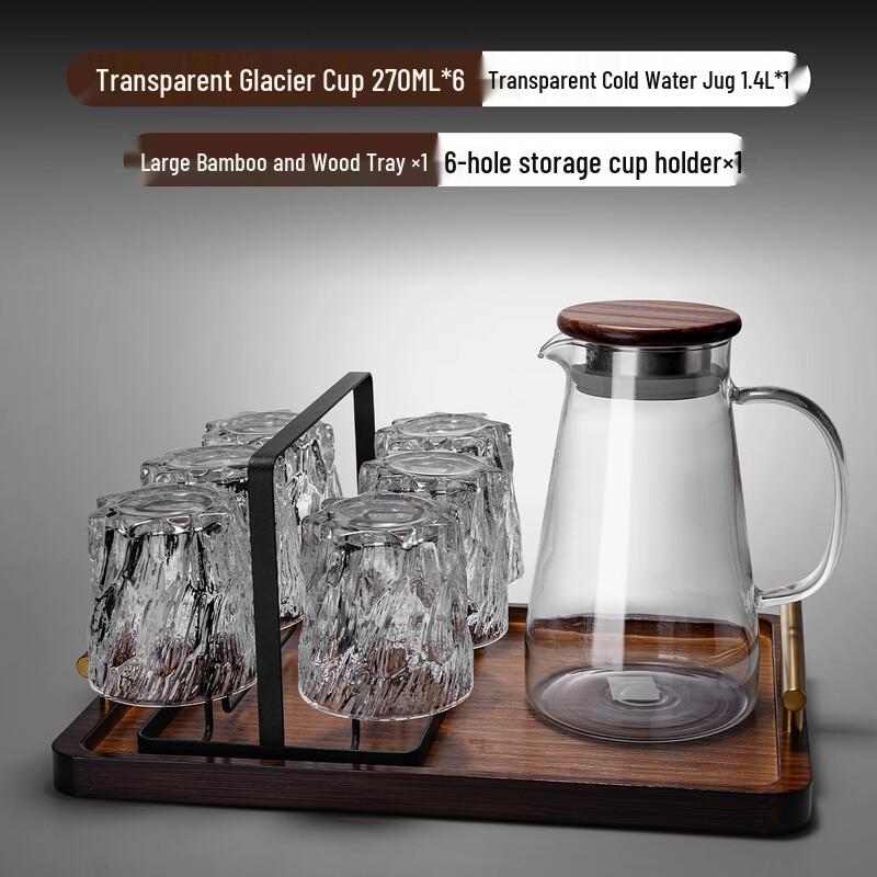 Handon Glacier Borosilicate Glass Tumbler Set