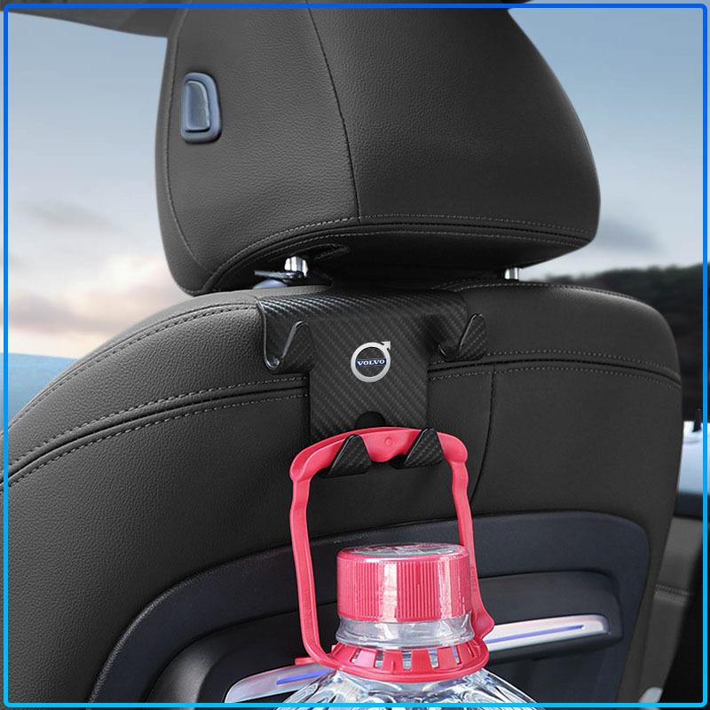 Multi-Purpose Car Seat Headrest Hook Mobile Phone Holder Caps For Volvo XC60 XC90 S60 S80 S40 V40 V60 V70 V50 XC70