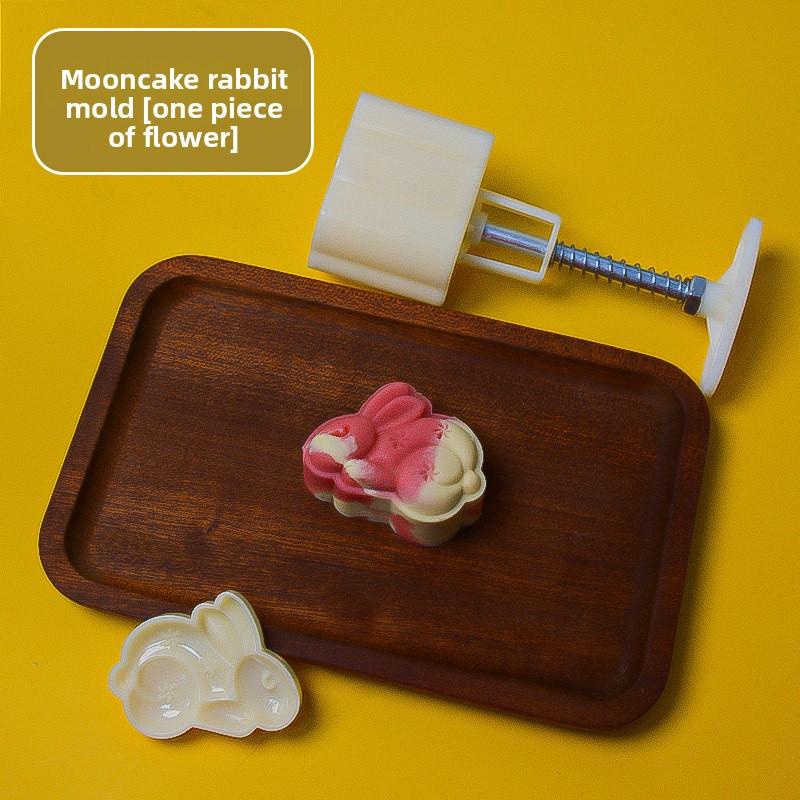 New Mid-Autumn Festival Ice Skin Mooncake Molds, Hand-pressed Embossed Mung Bean Cake Molds, and Household Baking Pastry Molds