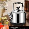 Large Capacity Stainless Steel Energy-Saving Electric Kettle with Auto Power-Off and Whistle