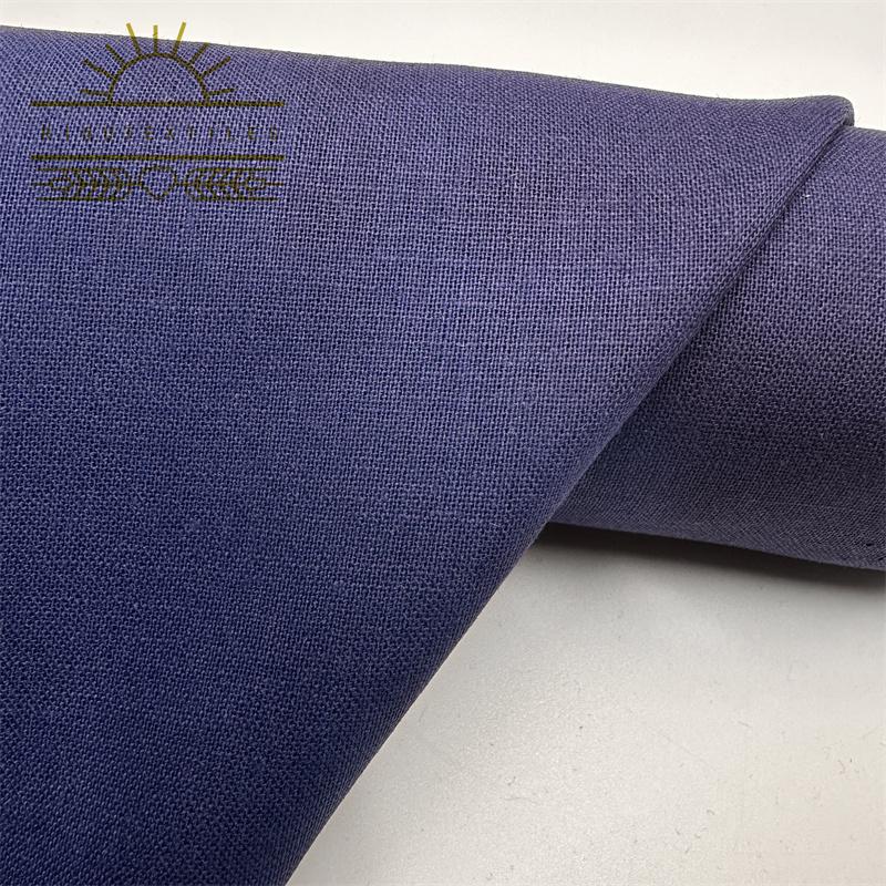 EcoFriendly Blended Linen Cotton Fabric for Garments and Home Textiles