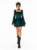 Vampire dark lace dress goth devil girl nightclub bar DS show costume halloween costume