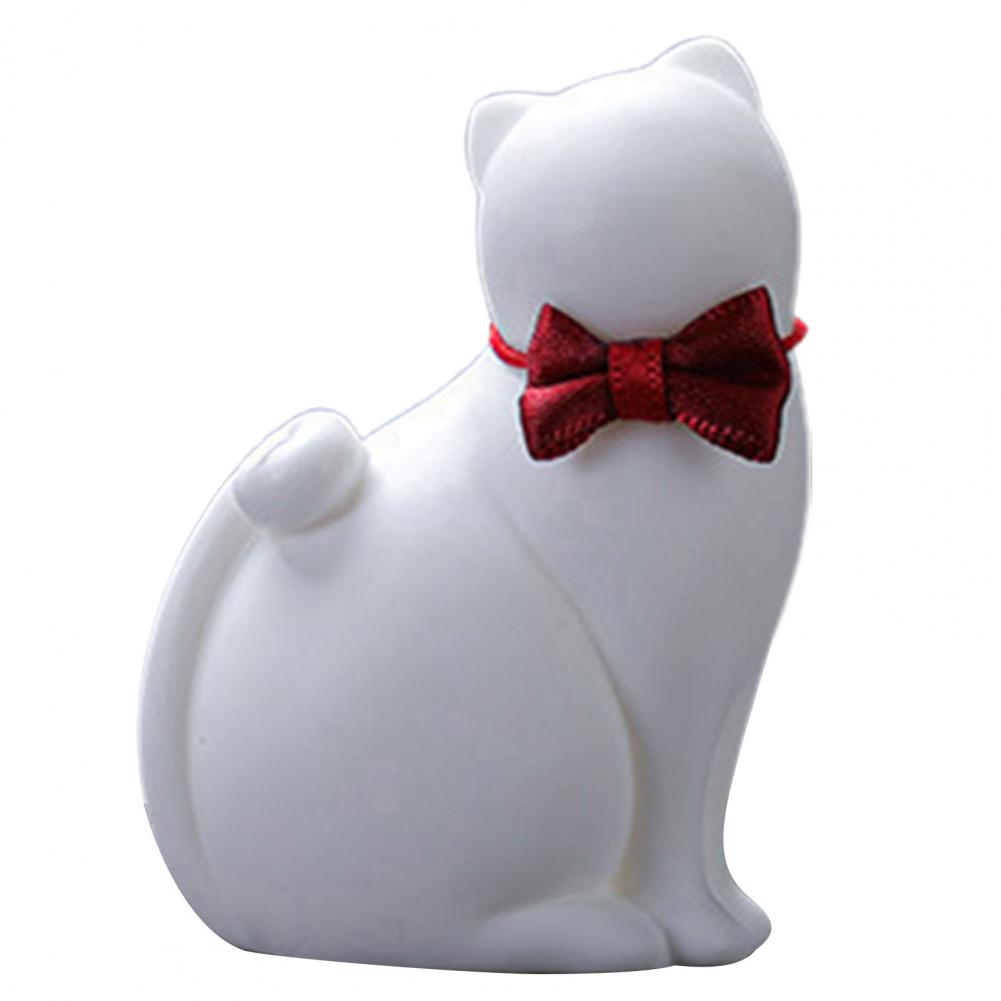 Incense Stick Holder Multifunctional Adorable Cartoon Cat Shape Ceramic Incense Burner Stress Relief Cute Cat Incense Holder