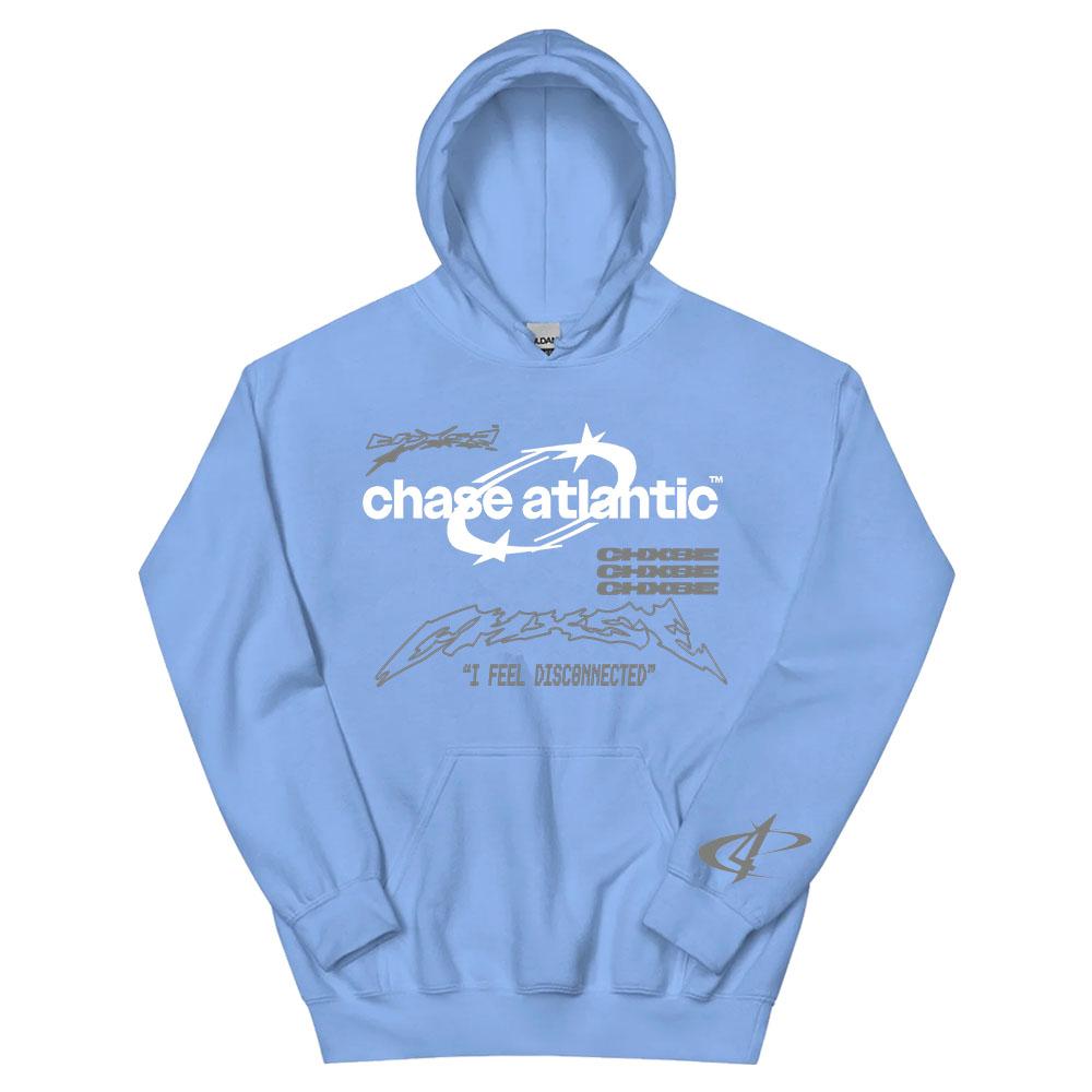 I FEEL DISCONNECTED HOODIE Chase Atlantic Band Grunge Sweatshirt Hip Hop Unisex Streetwear Autumn Fleece Hooded Pullovers Male
