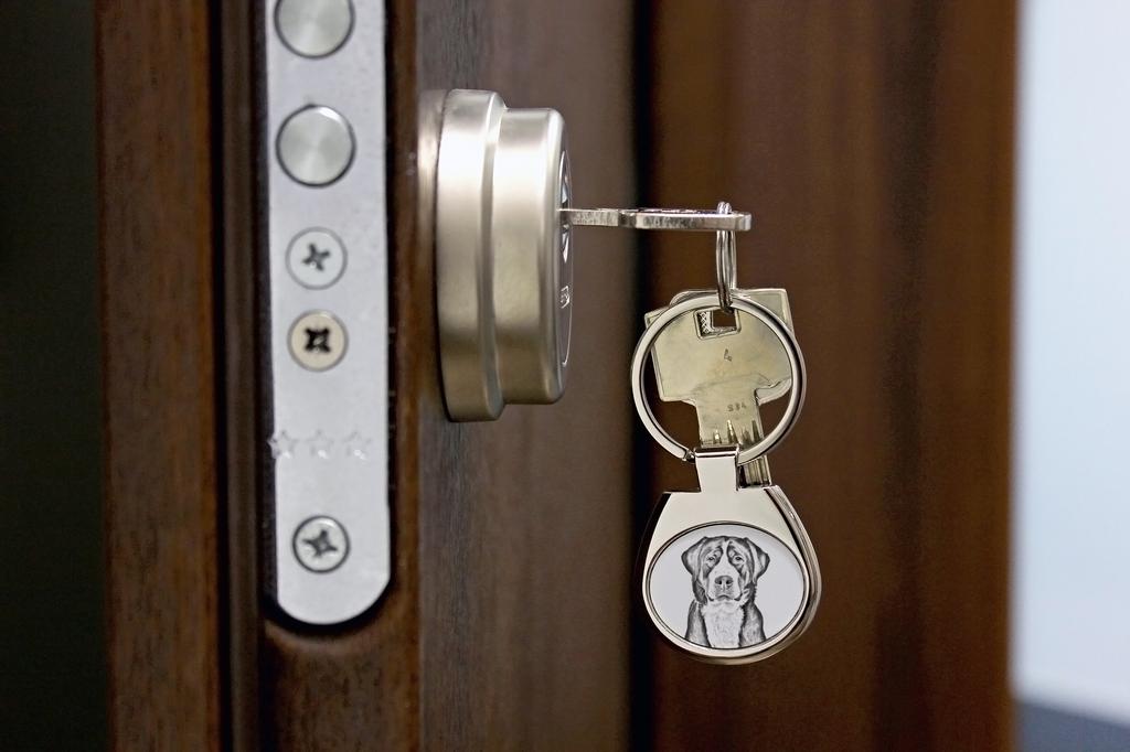 Velký švýcarský salašnický pes, Velký švýcarský salašnický pes - klíčenka s pejskem, klíčenka s potiskem, personalizovaný přívěsek od značky Art-Dog