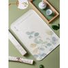 PU Heat Resistant Zen Placemat: Waterproof, Non-slip, Oil-Proof, Easy Clean