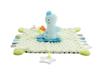 Funnyzoo Baby Animal Soothing Toy & Blanket with Teether and Rattle Bib