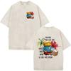Vintage Washed Rapper Bad Bunny Debi Tirar Mas Fotos DTMF T Shirts Men Women Summer Clothing Fashion Hip Hop Tshirts Streetwear