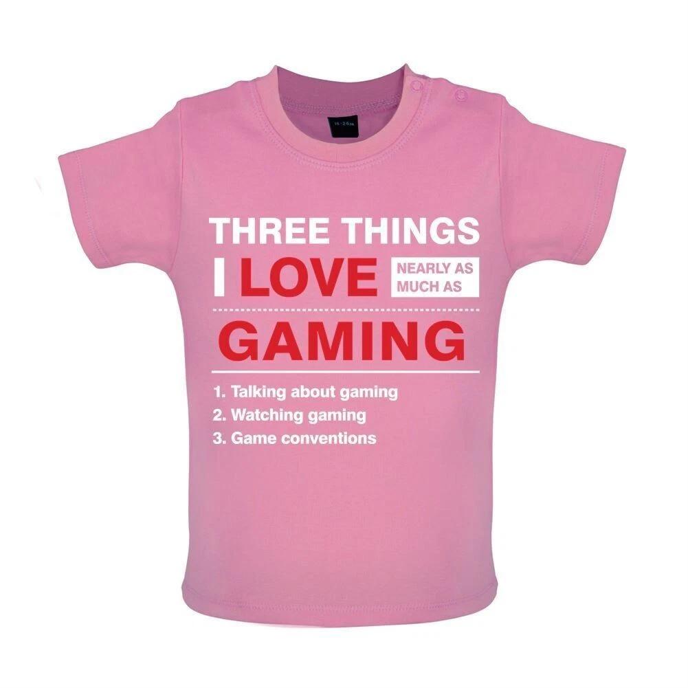 Three Things I Love As Much As Play - Baby / Romper - Player Funny 150