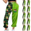 Women's Casual Pants High-waisted Belted Jogging Pants With Pockets