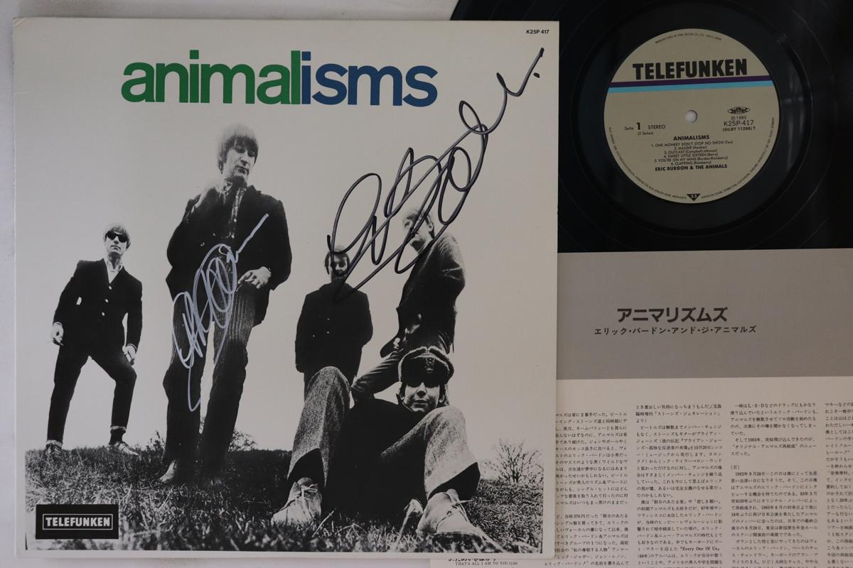 

LP Пластинка ANIMALS Animalisms K25P417 TELEFUNKEN 1983 Япония Рок Б/У