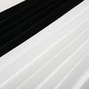 Women’s High Waist White Mesh Pleated A-Line Skirt with Lace Patchwork, Mid-Length, Summer 2025 Collection