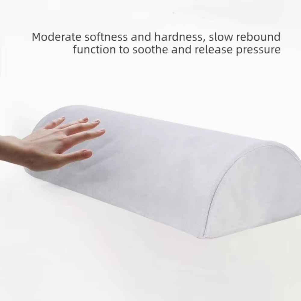 Half Cylinder Leg Pillow Ergonomic Knee Support Pillow Footrest Leg Massage Pad  Orthopedic