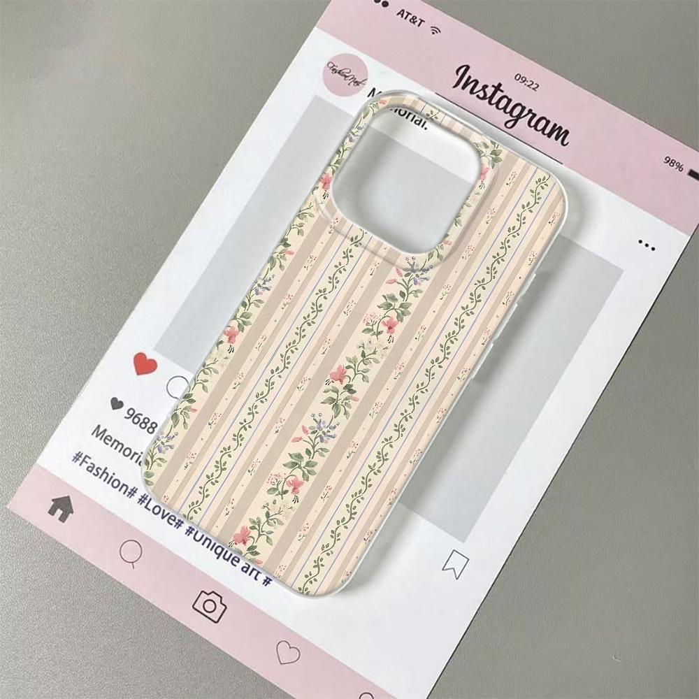 Lace Flower Phone Case For IPhone 11Pro 13 15 PIus 14 12Pro 16 17 Pro Max Case 17Air Case Clear Soft Shockproof Cover Cases