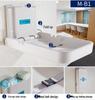 Multifunctional Baby Care & Changing Table with Third Restroom Access