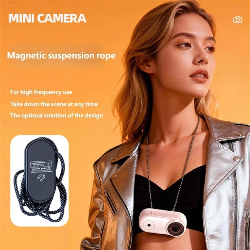 1920x1080 Camera Portable Retro Camera Video Recorder Sports Mini Camera Pocket Camera for Kids Gift Video Recording
