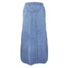 Women's High-Waist Elastic A-Line Denim Skirt - Autumn/Winter Collection