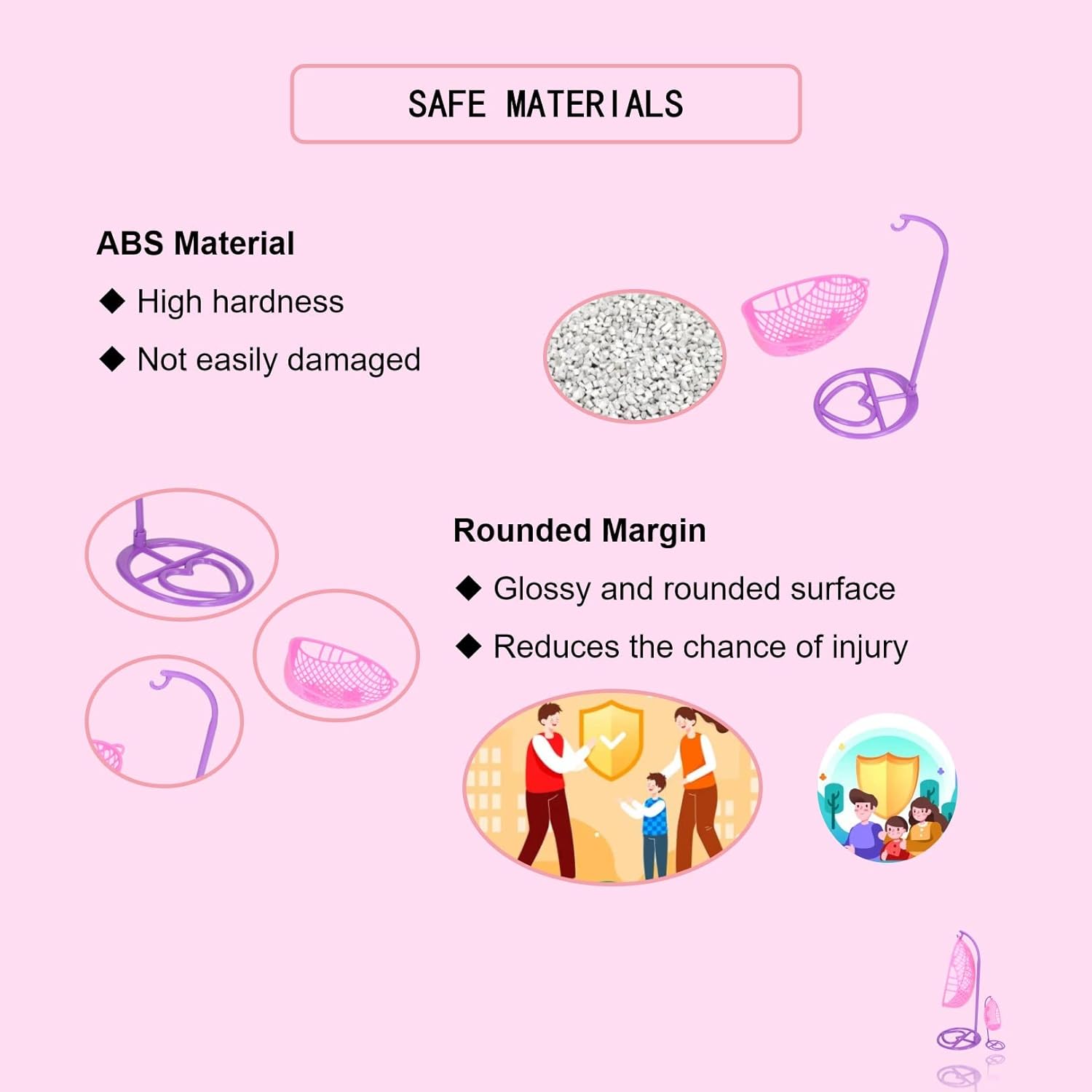 Подвесной стул для кукольного домика — фото 3