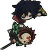 Demon Slayer Tanjiro & Giyu Acryl-Aufsteller Schlüsselanhänger Shaker-Ornament