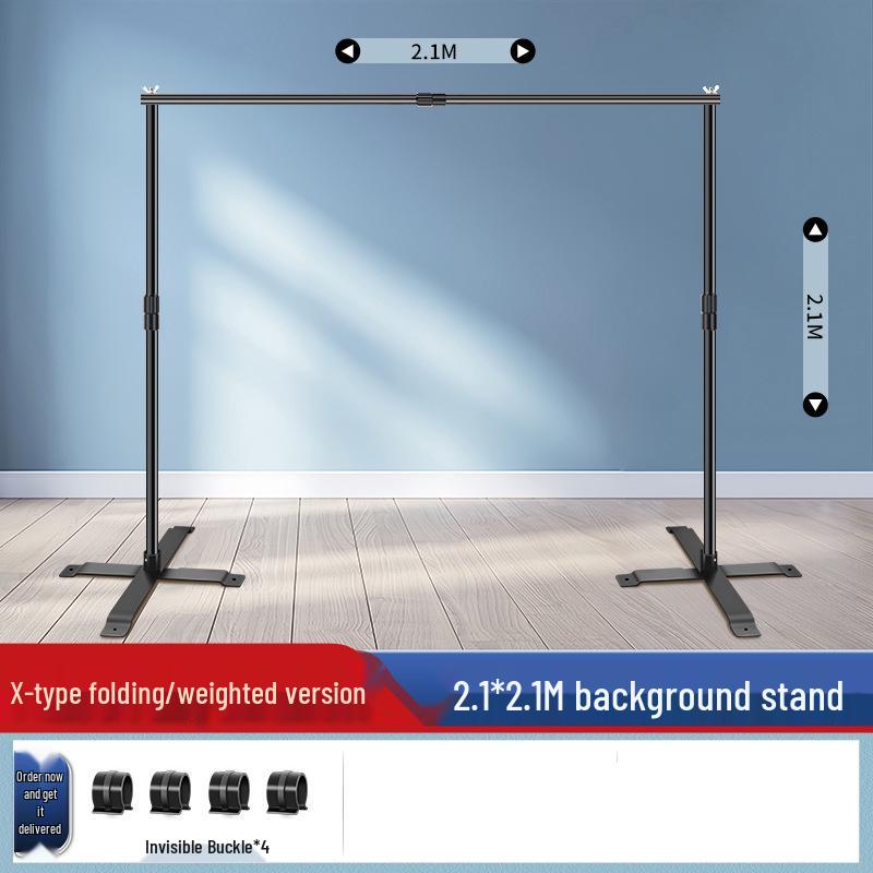 Rui Fu Tu 2x2m Telescopic Photography Background Stand Frame