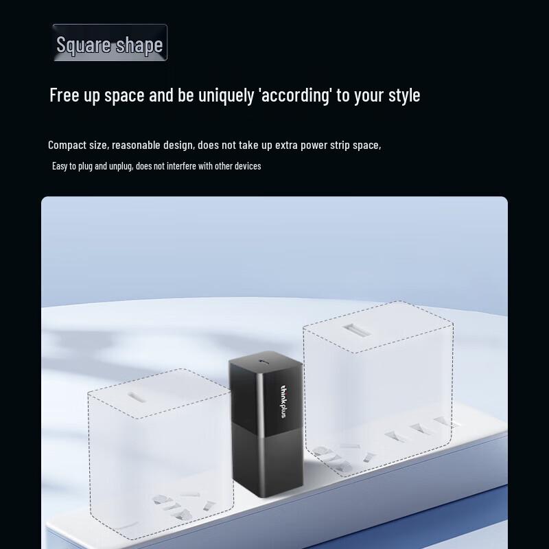 Lenovo ThinkPlus 65W GaN Type-C PD Fast Charger