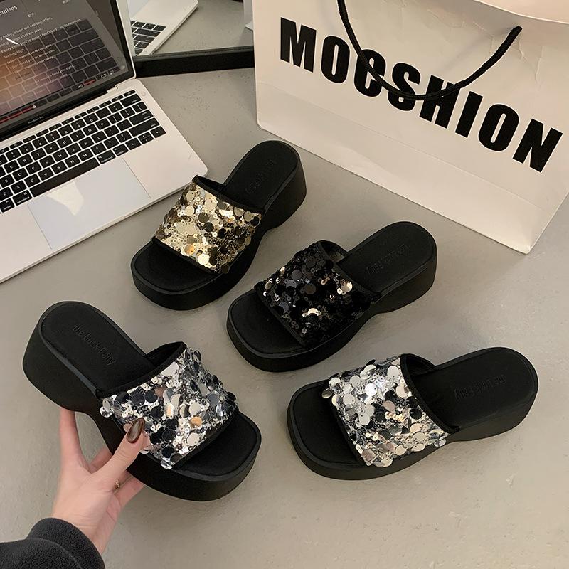 Fashion Chic Flower - Decorated Flip - Flops | Orchid Accent, Multi - Color & Comfy, Perfect for Summer Vacations & Daily Looks