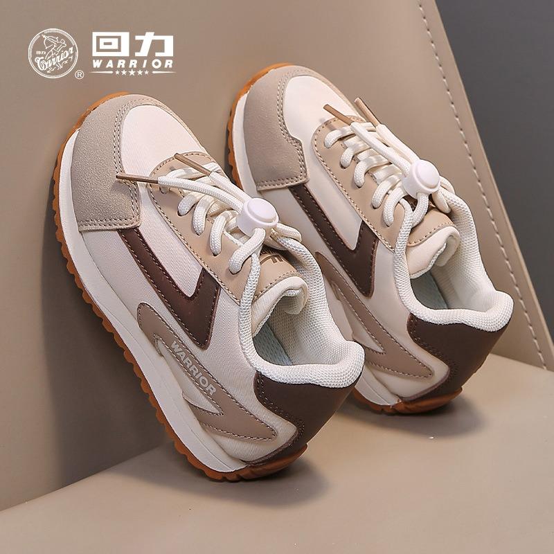 Leather platform autumn new students 4-16 years old boys and girls sports shoes retro versatile shoes