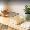 Large Capacity Underwear Organizer Box, Drawer Divider, Plastic Storage Bin for Socks, Panties, Bra,