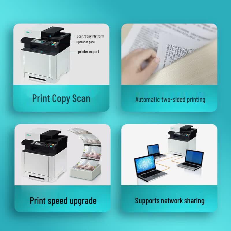 LANXUM GB7531cdn Color A4 Laser Multifunction Printer CN Plug (adapter Included)