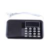 Mini Portable LCD Digital AMFM Radio Stereo o Speaker Music Player USB Micro SD TF Card