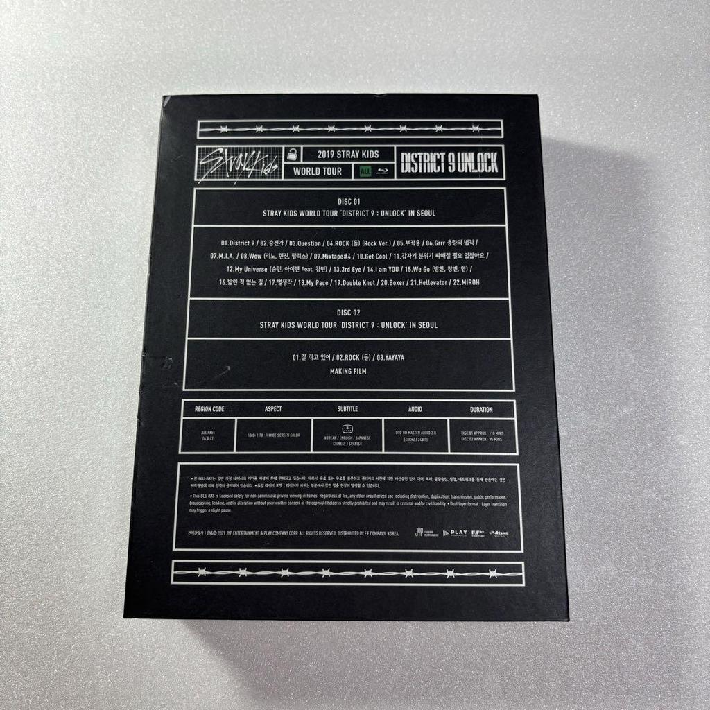 [USED] Stray Kids Blu-ray District 9: Unlock