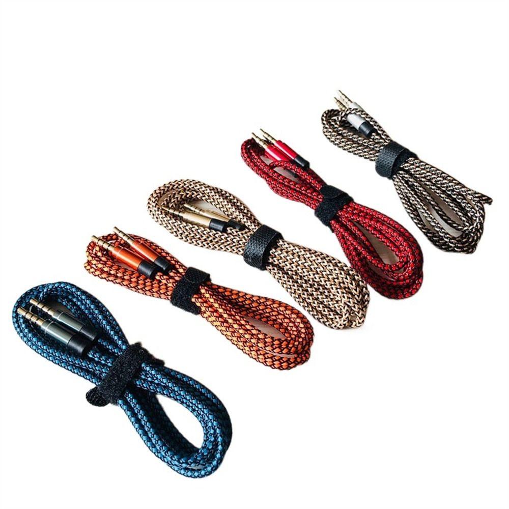 MP3 3.5mm Male to Male 4 Poles Cable 3.5mm Audio Cable Audio Adapter Cord AUX Cord Car AUX Cable