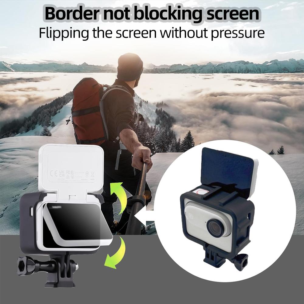 GO 3S Protective Frame Housing Case Cage For Insta360 GO 3S Action Camera Accessories