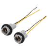 2Pcs T13 T15 LED Adapter Car Lamp Holder Bulb Base Turn Signal Side Light Socket Accessories for Vehicle