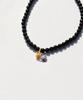 Bonbeau My Daisy Charm Onyx Bracelet Silver 925 Daisy Charm Black Onyx Bracelet