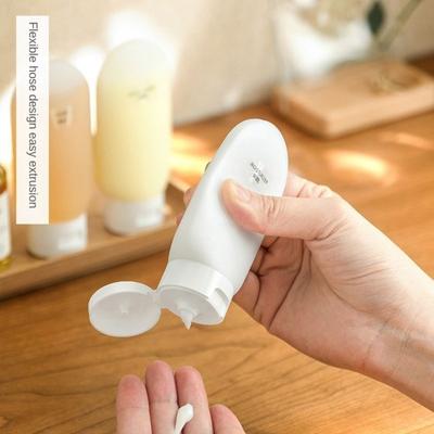 3PCS Plastic Mini Empty Container Sub-bottling Shampoo Jar Portable Squeeze Bottle Travel
