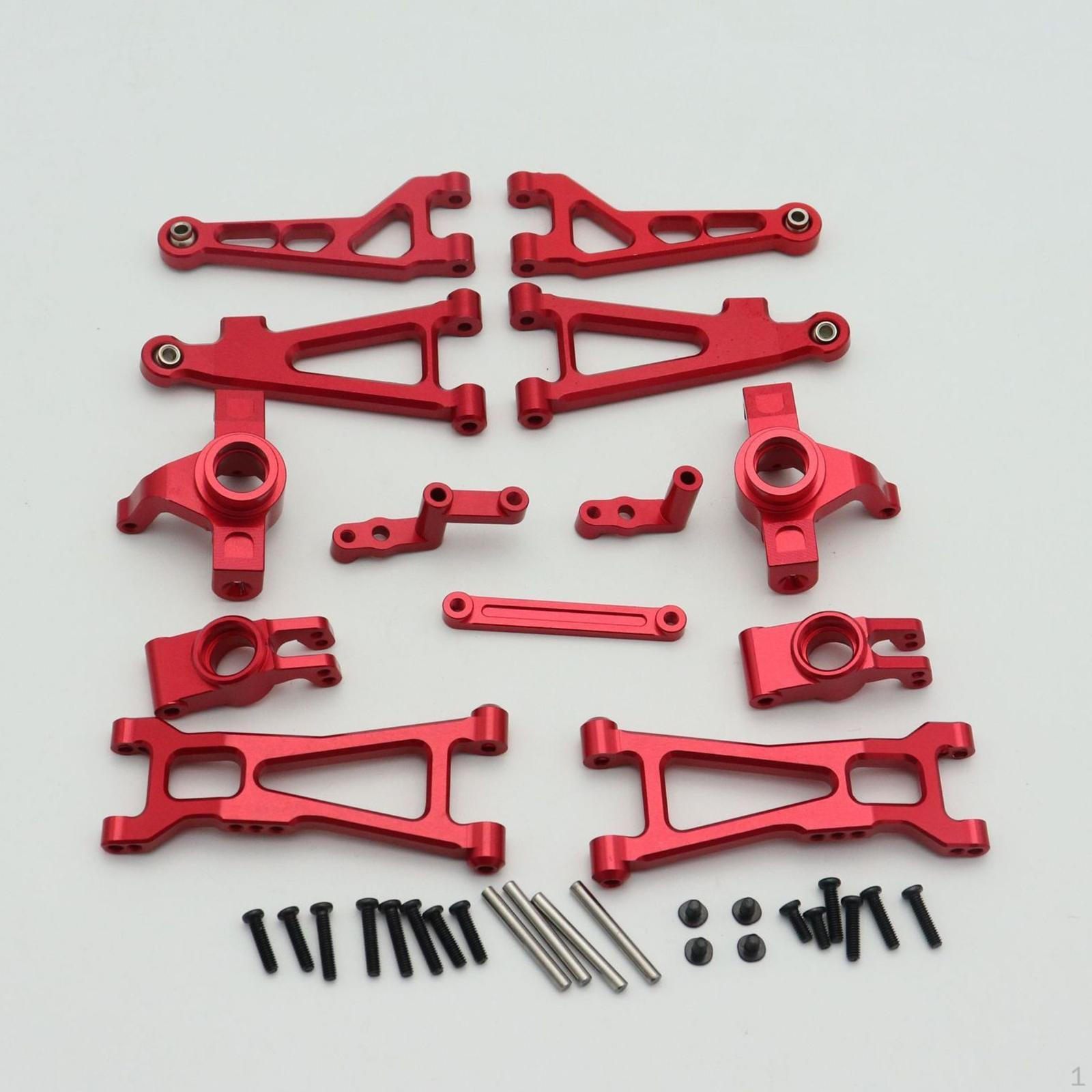 

1/16 Metal Upgrade Accessories Aluminum Alloy Repair Parts Replacement for H16 16207 Simple Assembly червоний