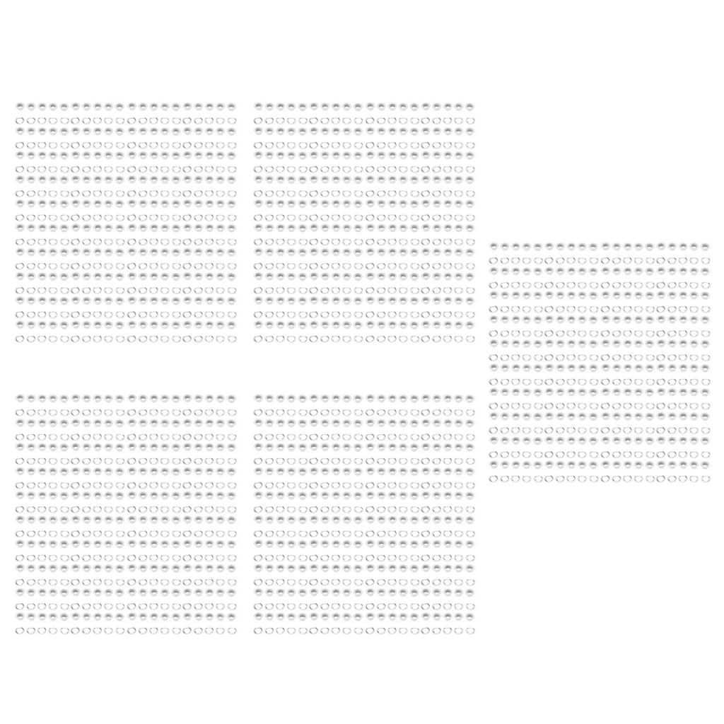 500 Sets 8mm Grommet Eyelet Kit Rust Prevention Metal Leather Grommets Kit Eyelets Tool Kit for Repairing Decorating