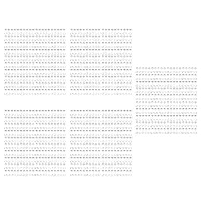 500 Ensembles 8mm Kit Œillets Métalliques Anti-Rouille pour Cuir, Kit d'Outils Œillets pour Réparation et Décoration