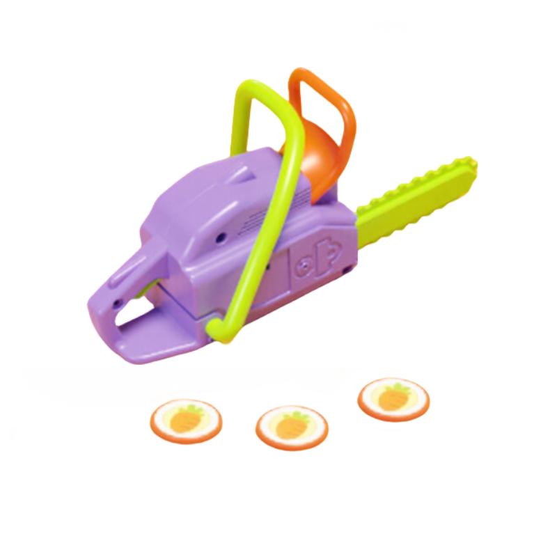 

Gravity Mini Carrot Saw Plastic Toy Shoot Flying Slices Stress Relief Gift Kids фіолетовий